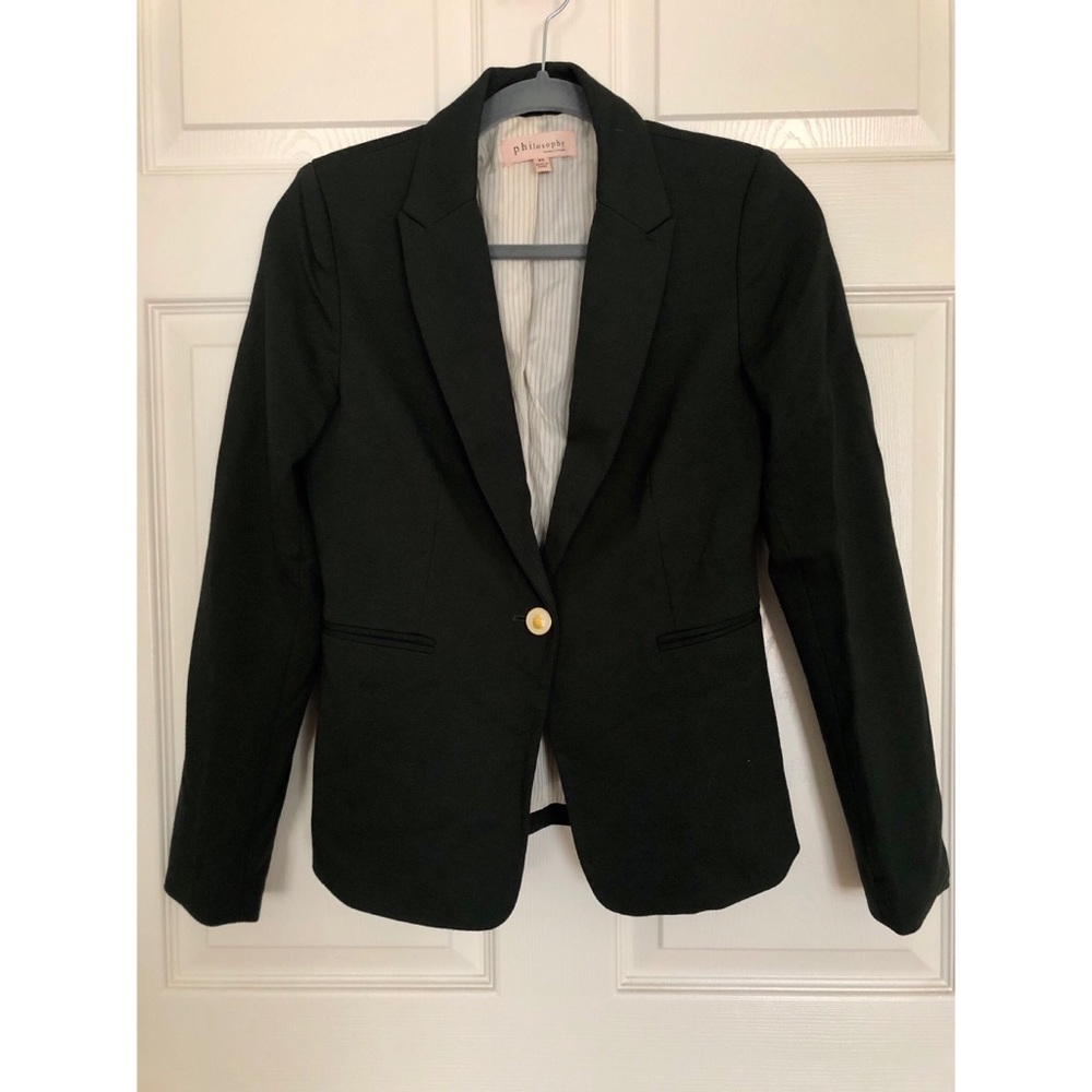 Philosophy Dark Green Blazer (XS)